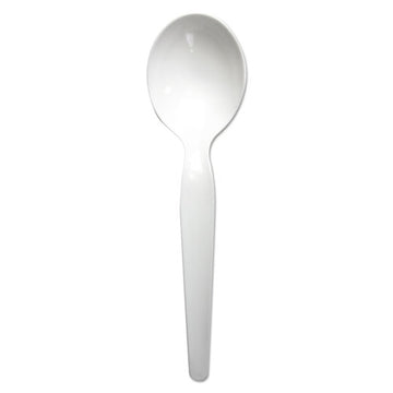Boardwalk® Heavyweight Polystyrene Cutlery, Soup Spoon, Black, 1000-carton freeshipping - TVN Wholesale